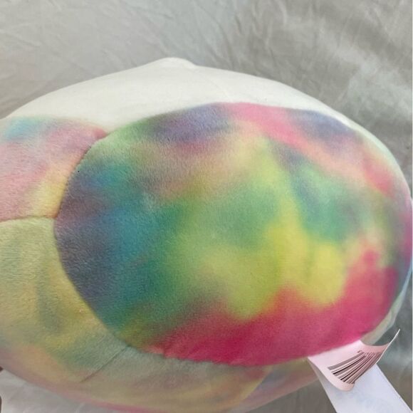 10” Gretchen The Sloth Floral Squishmallow Flower Crown Tie Dye - Picture 2 of 5